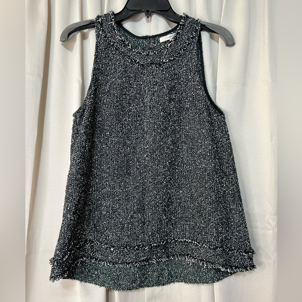 Women's 41 Hawthorn Tweed Textured Dress Tank Top Size Small